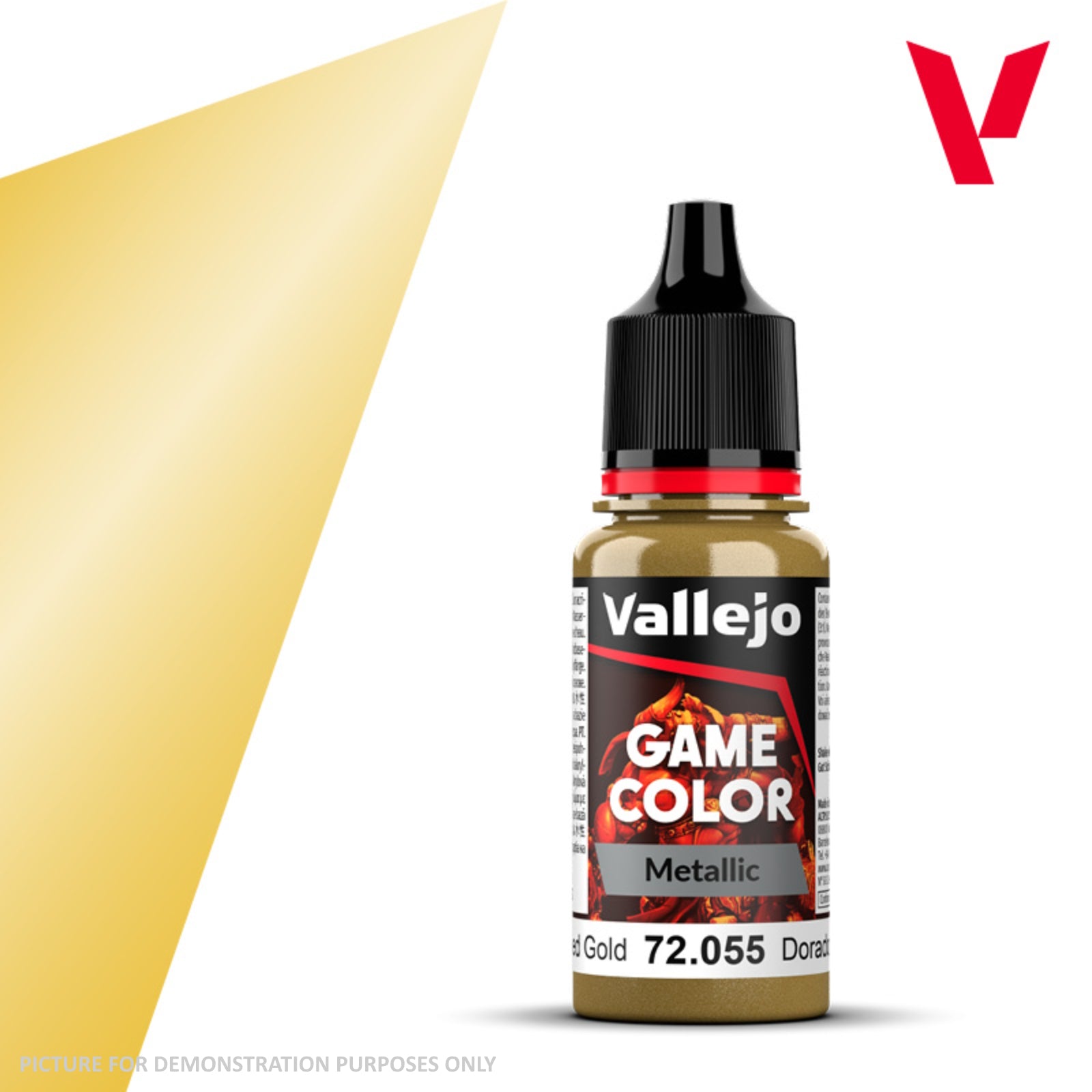 Vallejo Game Colour - 72.055 Polished Gold 18ml